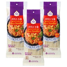 티아시아키친 라이스누들 볶음면용 5mm, 250g, 3개