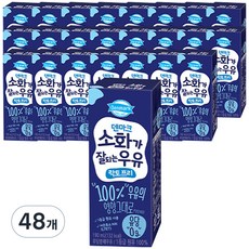 덴마크 소화가 잘되는 우유, 190ml, 48개