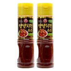 오뚜기 양념치킨 소스, 490g, 2개 2개, 490g