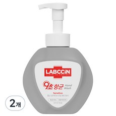 랩신 센서티브 핸드워시 파우더리 허브향, 500ml, 2개