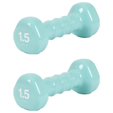 iWanna PVC三角啞鈴, 1.5kg, 2個