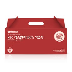 참앤들황토농원 NFC 착즙원액 100% 석류즙, 2.1L, 30개