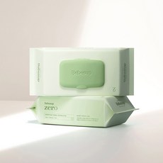 베베숲 제로 물티슈 캡형, 55g, 80개입, 10개