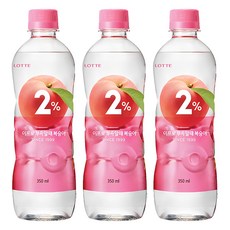 2% 水蜜桃口味能量飲, 350ml, 3瓶