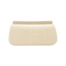 VIIDA Chubby系列 防水收納袋 (L), 食品級矽膠材質 防油防水, 裸膚米, 1個