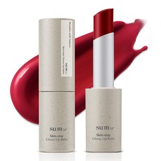 숨37도 스킨스테이 글로시 립밤, 레드, 4.2g, 1개 레드, 5.5g, 1개