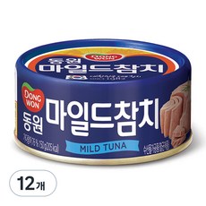 동원 마일드 참치, 150g, 12개