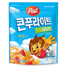 Post 減糖1/3穀物麥片, 530g, 1盒