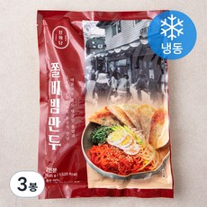 창화당 쫄비빔만두 (냉동), 645g, 3봉