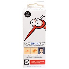 MOSKINTO 魔法格 醫療用貼布，24貼/盒, 24片, 1盒