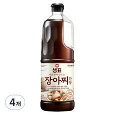 샘표 장아찌 간장, 1.7L, 4개