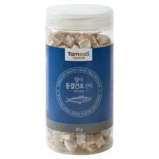 탐사 국내산 반려동물 동결건조 간식, 북어트릿, 80g, 1개 북어트릿, 1개