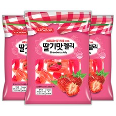 일광제과 딸기맛 젤리, 280g, 3개