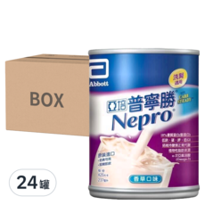 Abbott 亞培 Nepro 普寧勝 洗腎患者專用營養品 Set 24, 蛋白適量 低鈉磷鉀增體力, 237ml, 24罐