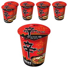 NONGSHIM 農心 辛拉麵 辛香菇味 杯麵 68g, 6入