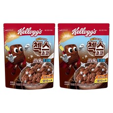 Kellogg'S Chex Choco 五穀雜糧巧克力麥片, 420g, 2包
