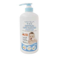 YOrSUn 悠森兒 奶瓶蔬果洗潔精, 650g, 橘子油萃取成份, ECOcert認證, 快速溶解奶垢, 1瓶