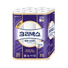 Kleenex 舒潔 三層印花捲筒衛生紙, 27m, 30捲, 1袋
