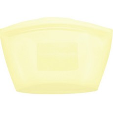 실리팟 프리미엄 실리콘 지퍼백 레몬 S 500ml, 단품, 1개