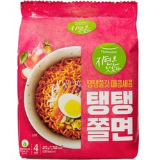 풀무원 탱탱쫄면, 123g, 4개