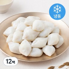 창억떡 쫄깃하고 달콤한 흰찐송편 (냉동), 250g, 12팩