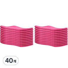 크린아이 기본 면행주 핑크, 40개