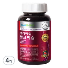 뉴트리디데이 프리미엄 밀크씨슬 골드, 90정, 45g, 4개