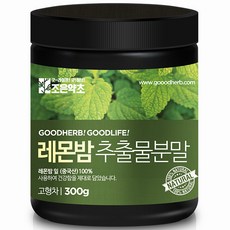 조은약초 레몬밤 추출분말, 1개, 300g