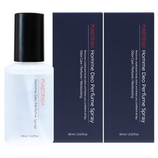 PUREDERM Homme除臭香水噴霧, 60ml, 2個