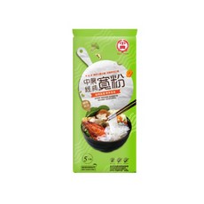 中農粉絲 經典寬粉, 超薄精透滑順軟Q, 涼熱葷素炒燴炸蒸皆宜, 全素清真HALAL認證, 200g, 1包