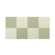 SANKO 防滑地墊/寵物地墊 8件組, 淡綠色, 日本製造, 淺綠雙色, 30 x 30 x 0.3cm, 1組