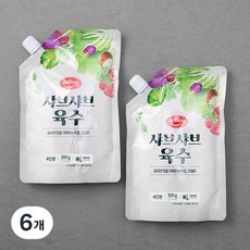 델링 샤브샤브육수, 300g, 6개