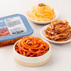 맛다린 진미채 90g + 오징어채조림 70g + 쥐포채간장조림 90g 밑반찬 3종 B세트