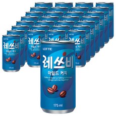 레쓰비 마일드 커피, 175ml, 60개