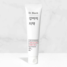 닥터블랭크 강아지 바르는 치약 사과향, 80g, 1개 - 강아지바르는천연치약