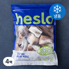 해슬로 동태 토막 (냉동), 1kg, 4팩