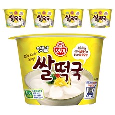 오뚜기옛날 쌀떡국, 166.6g, 5개