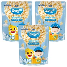 요미요미 유아용 미니팝 과자, 트리플치즈, 25g, 3개