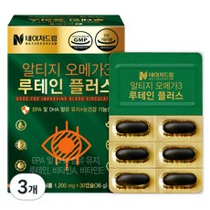 네이처드림 알티지 오메가3 루테인 플러스, 30정, 36g, 3개 3개