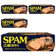 스팸 클래식, 200g, 12개 4세트