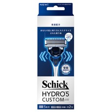 Schick 舒適牌 水次元5辨型刮鬍刀 Set, 獨特吸震技術, 添加椰子油, 5刀片配備順刮鰭, 1組