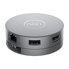 DELL Technologies 戴爾 7合1 USB-C 多連接埠轉接頭, 小巧便於攜帶, 1個