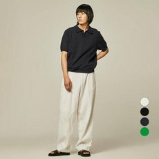 男士 Berry 基本款短袖領針織衫
