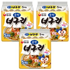 너구리 순한맛 120g, 15개
