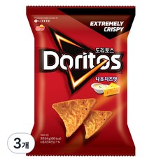 도리토스 나쵸치즈맛 소, 84g, 3개 84g, 3개