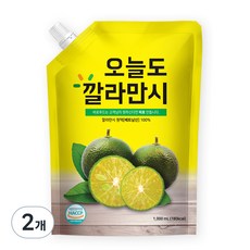 바로푸드 오늘도 깔라만시, 1L, 2개 - 수토만텔라시