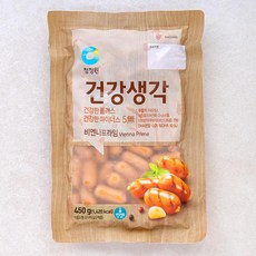 청정원 건강생각 비엔나 프라임, 450g, 1개