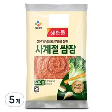 사계절 쌈장, 500g, 5개