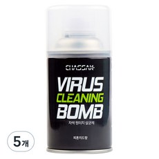 차싹 원터치 살균 탈취제 피톤치드향, 112g, 5개