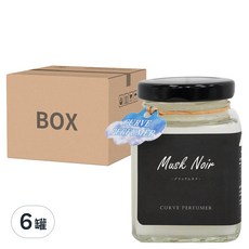 KURI 香膏 MuskNoir黑麝香 Set 6, 100g/罐, 1組